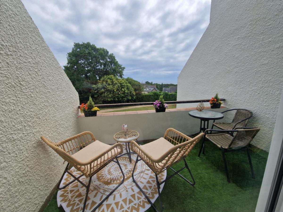 Guidel-Plages Studio Lumineux Balcon Vue Mer & Piscine Εξωτερικό φωτογραφία