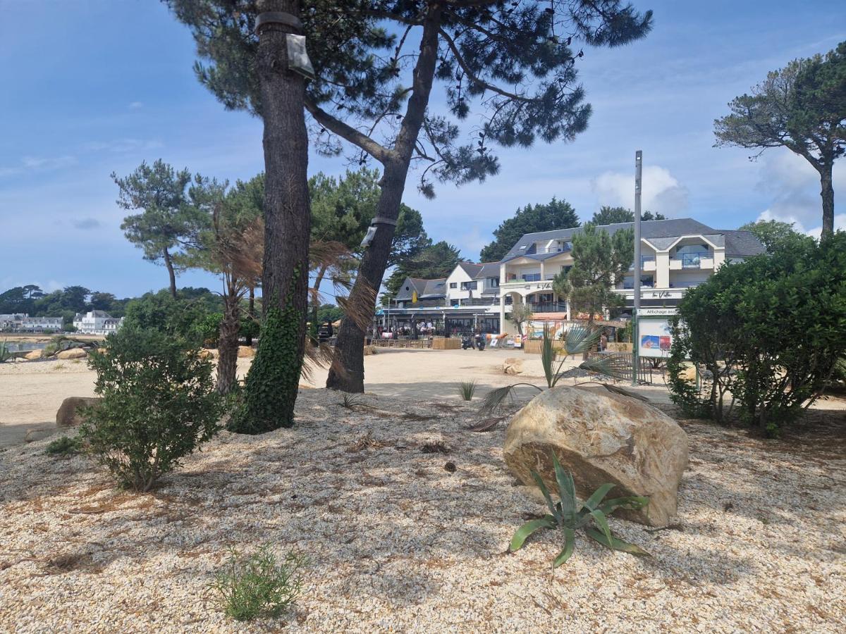 Guidel-Plages Studio Lumineux Balcon Vue Mer & Piscine Εξωτερικό φωτογραφία